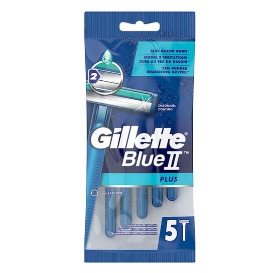 

Бритвы Gillette, Blue II Plus одноразовые 5 шт.