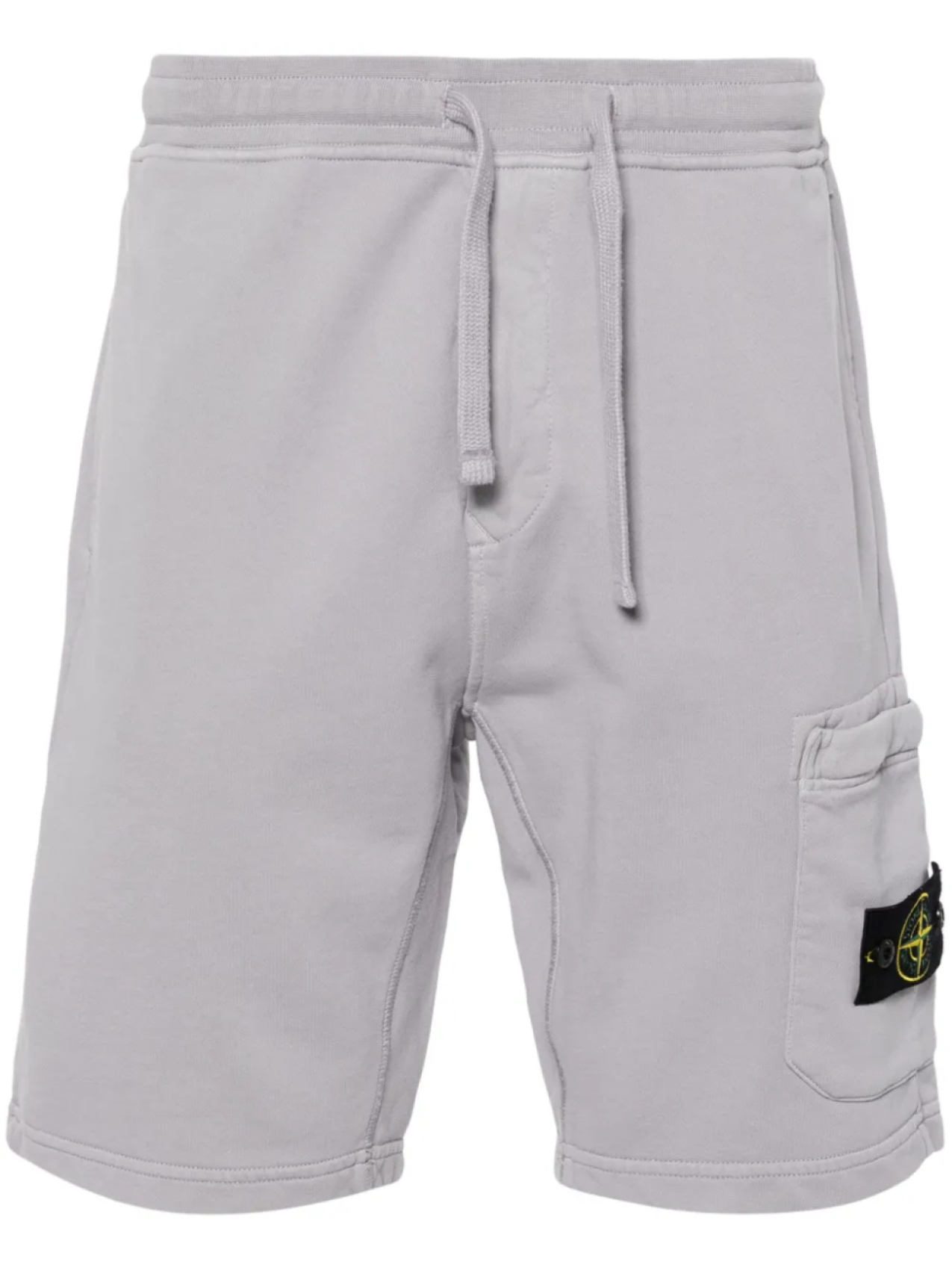 

Stone Island шорты с декором Compass, серый
