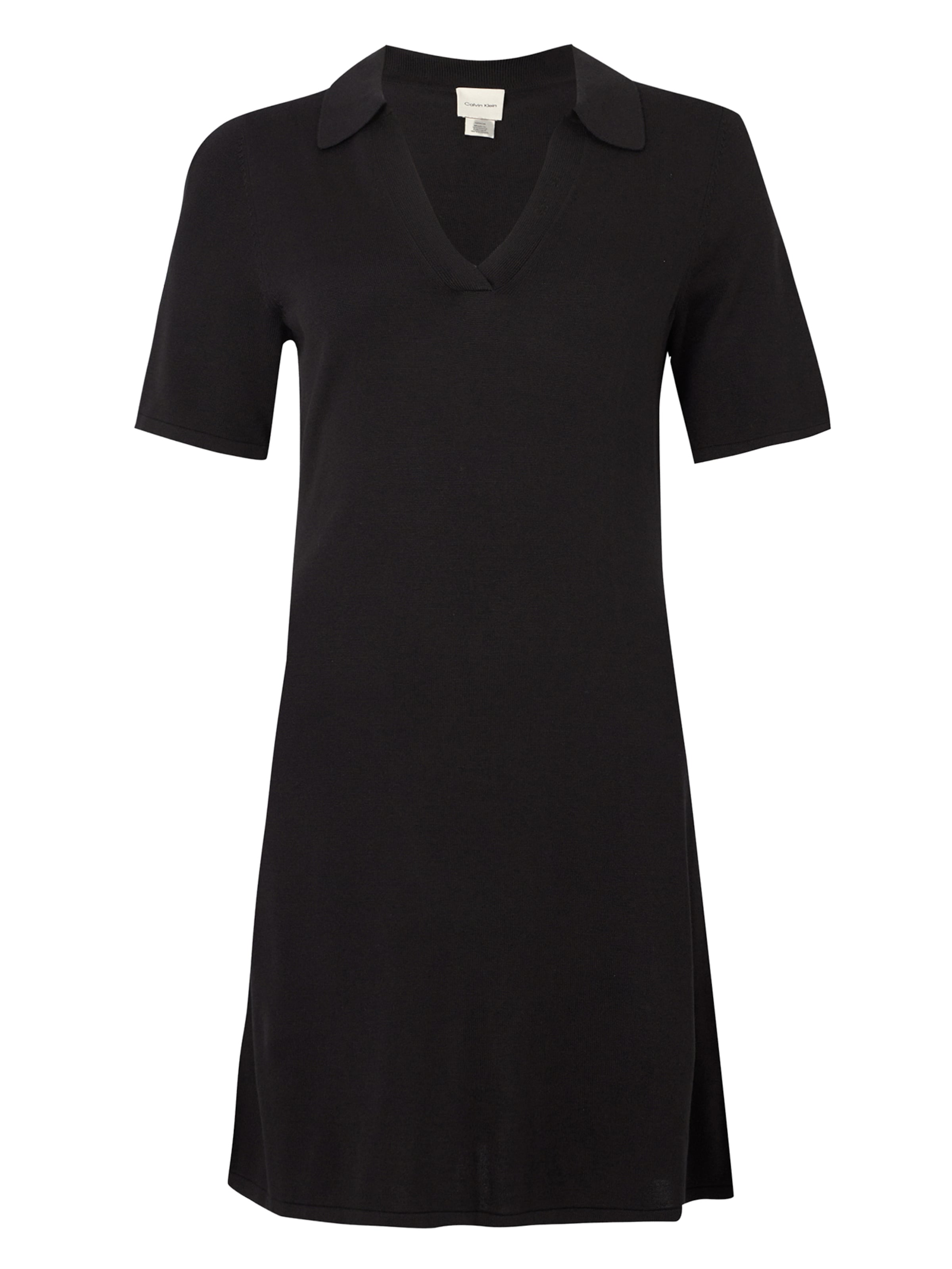 

Calvin Klein Вязаное платье в черном цвете