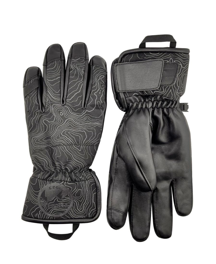 

Женские водонепроницаемые зимние перчатки с эргономичной кожаной ладонью и противоскользящим покрытием "ASPEN" KESSLER, Black