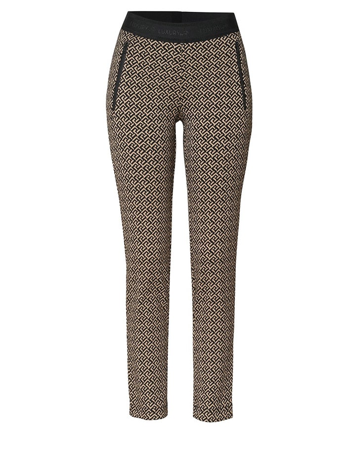 

Toni Брюки "Дженни" бежево-черного цвета