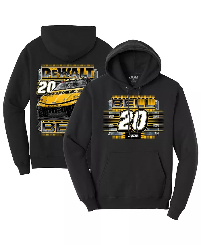 

Мужская серая толстовка с капюшоном Christopher Bell DEWALT Joe Gibbs Racing Team Collection
