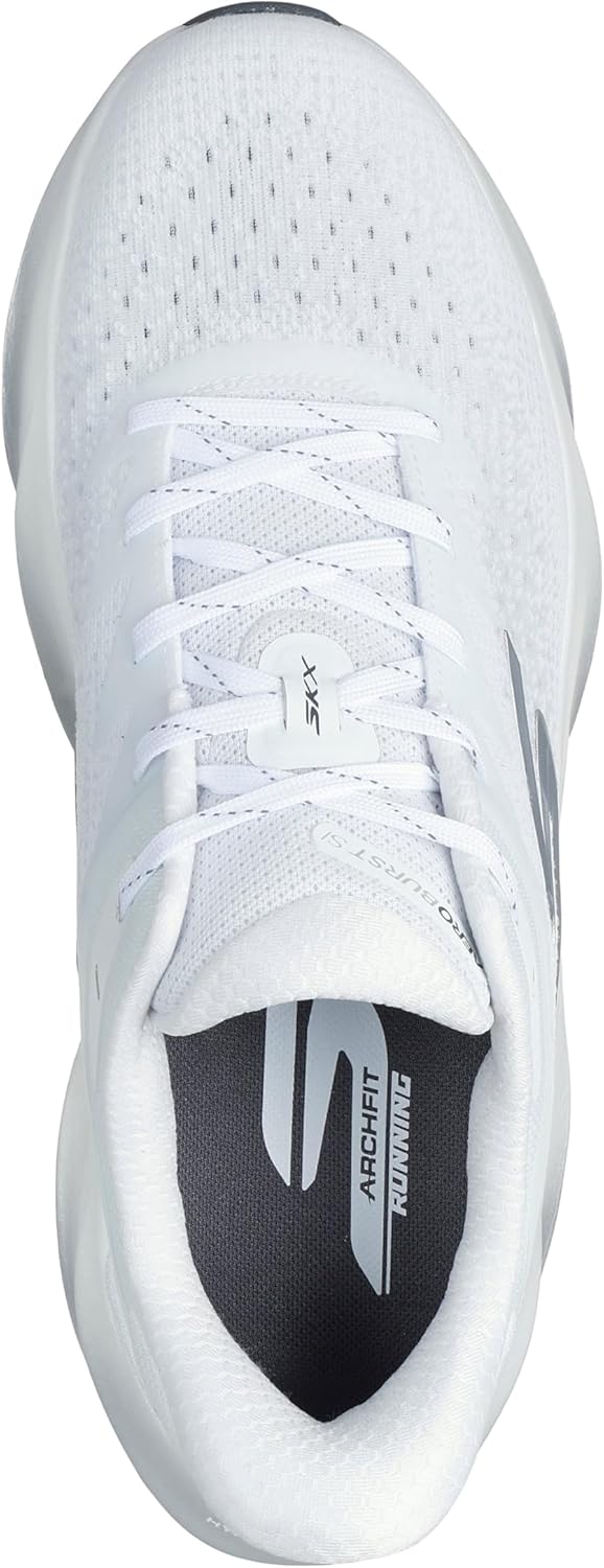 Мужские слипоны Skechers Aero Burst без шнурков, белый — фото 3