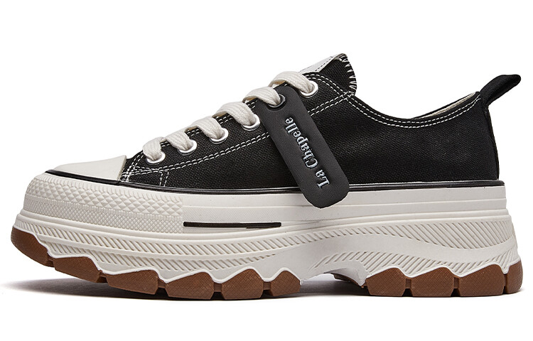 

Кроссовки La Chapelle Skateboarding Shoes Women's Low-top, черный