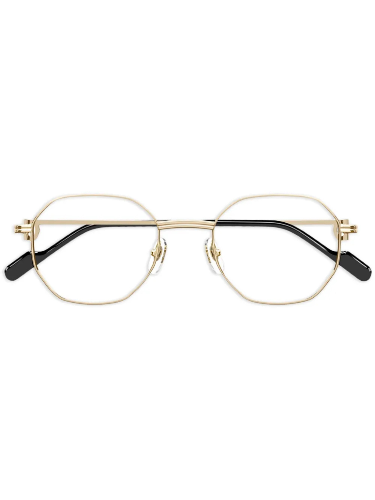 

Cartier Eyewear очки в геометричной оправе, золотой