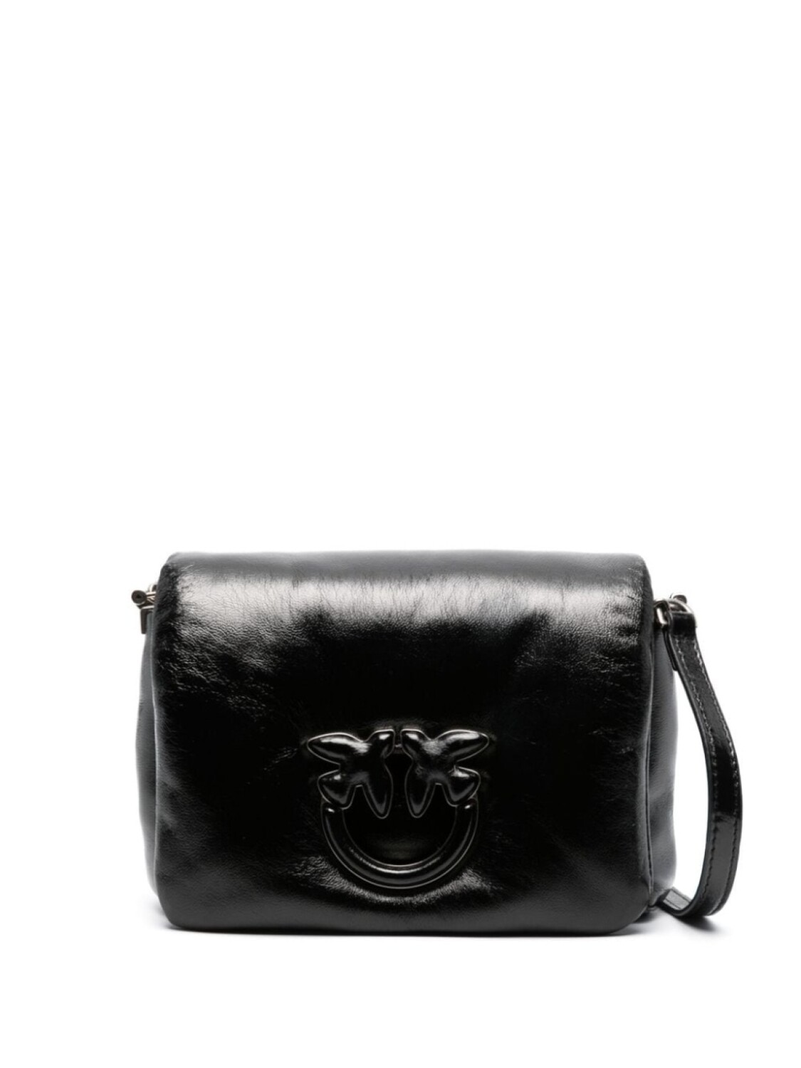 

PINKO маленькая сумка на плечо Baby Click Puff Love, черный
