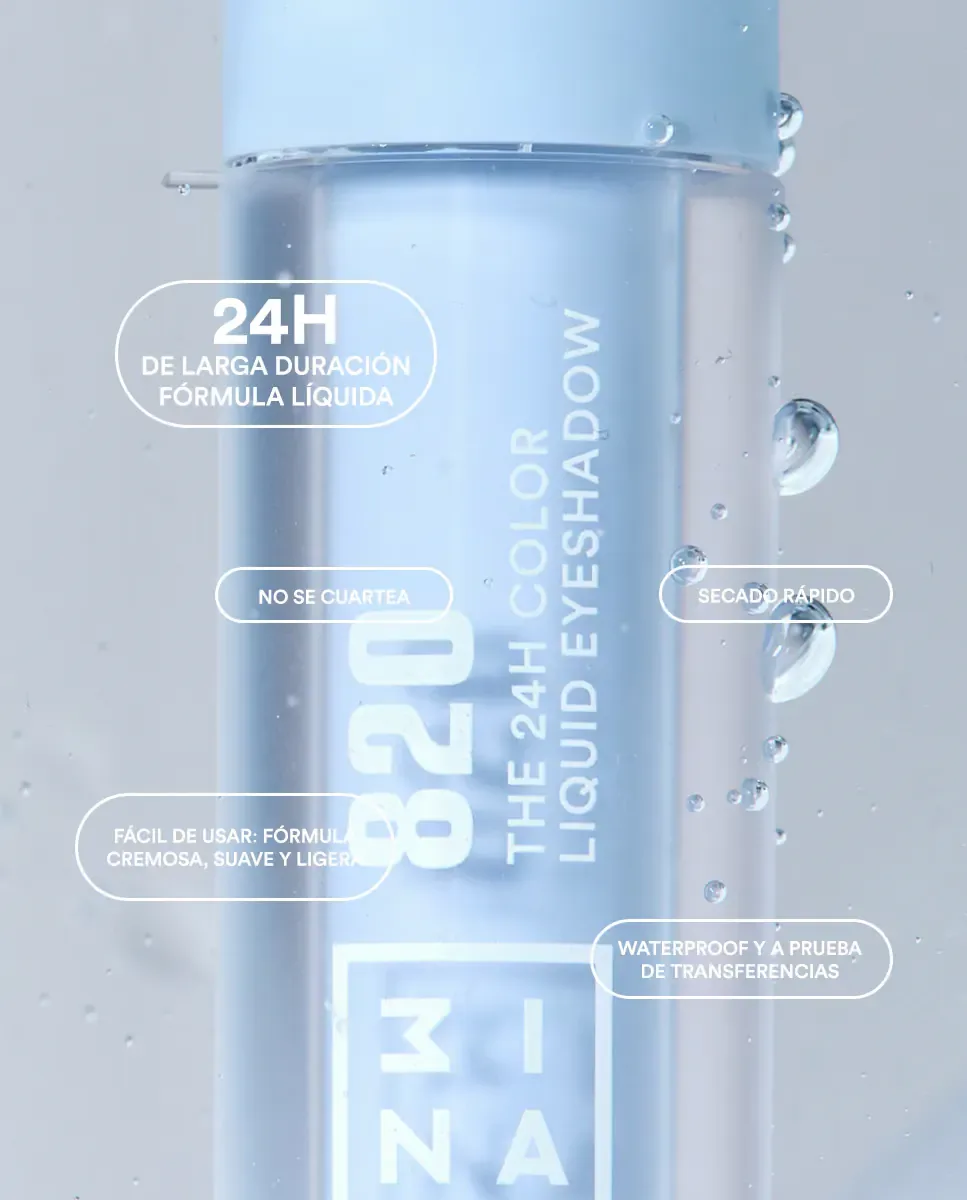 Жидкие тени для век The 24H Color Liquid Eyeshadow 3Ina, 720 — фото 3