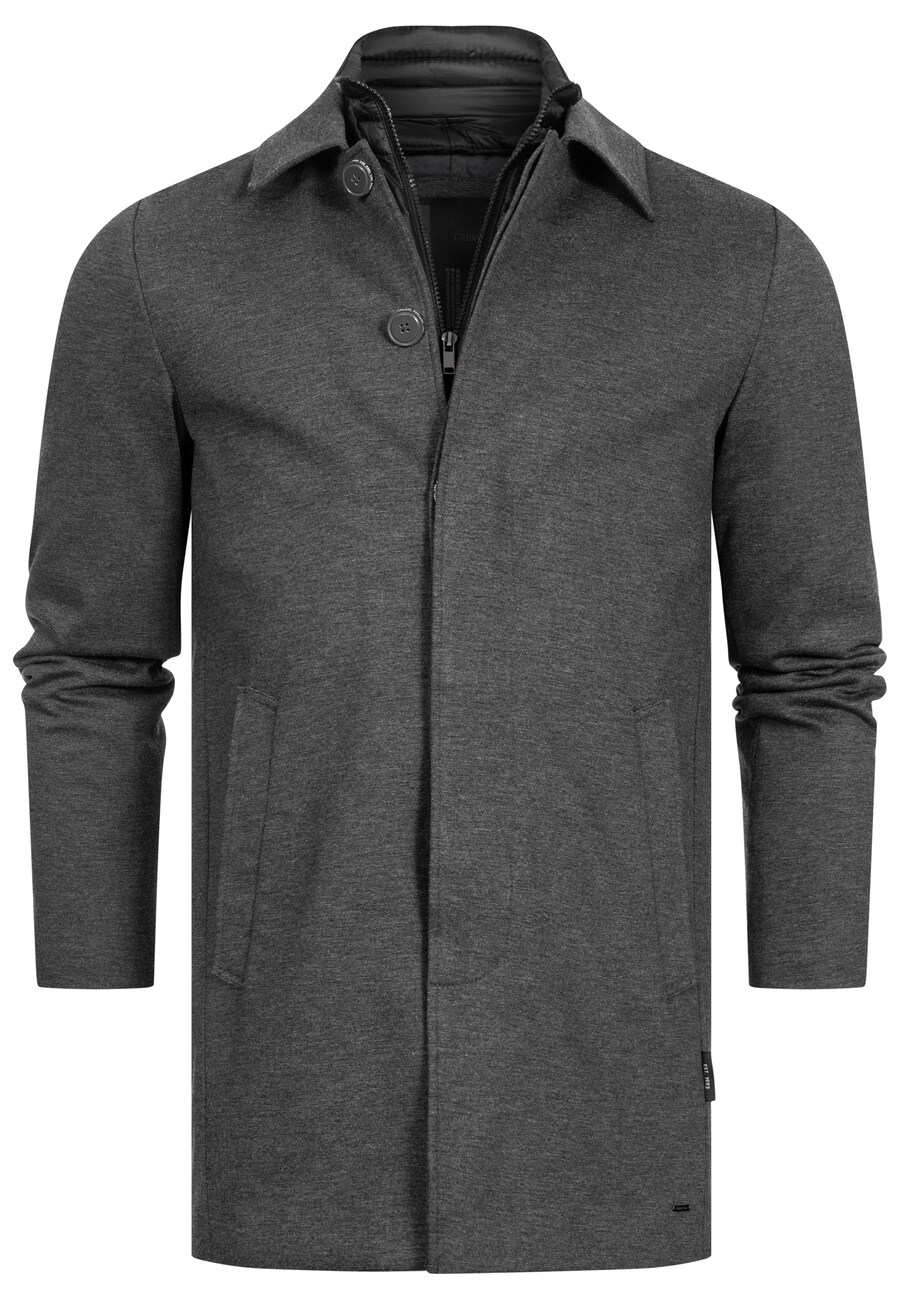 

Демисезонное пальто INDICODE JEANS Benyome, Dark grey