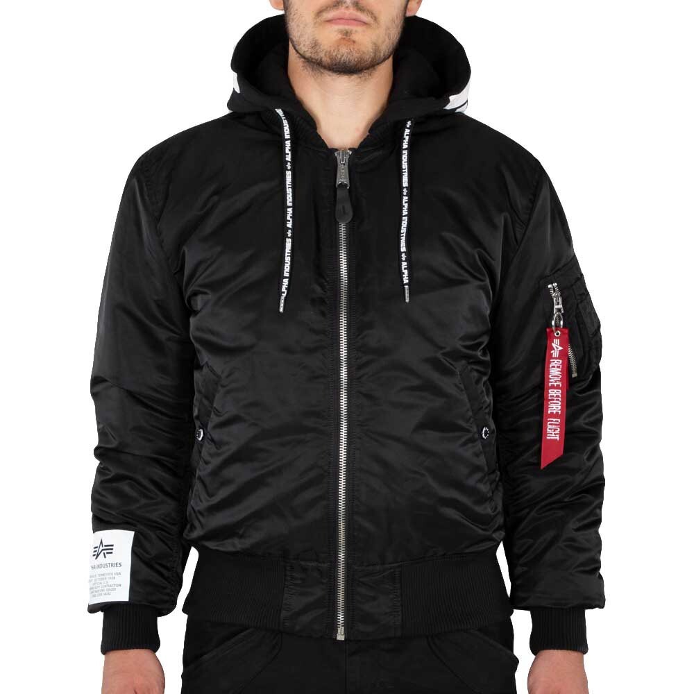 

Куртка Alpha Industries MA-1 ZHP, черный