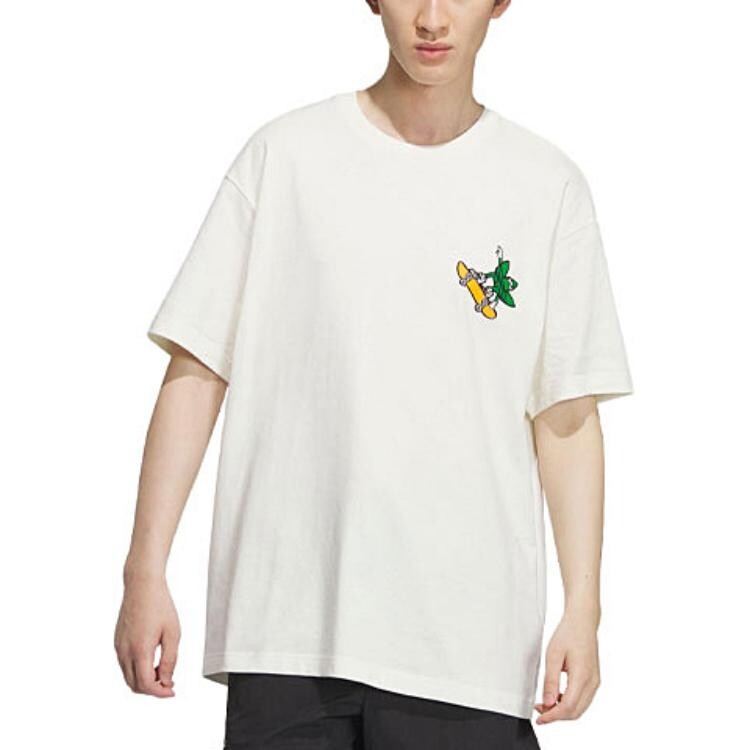 TFL Футболка мужская Off White Adidas Originals, цвет Jade White — фото 3