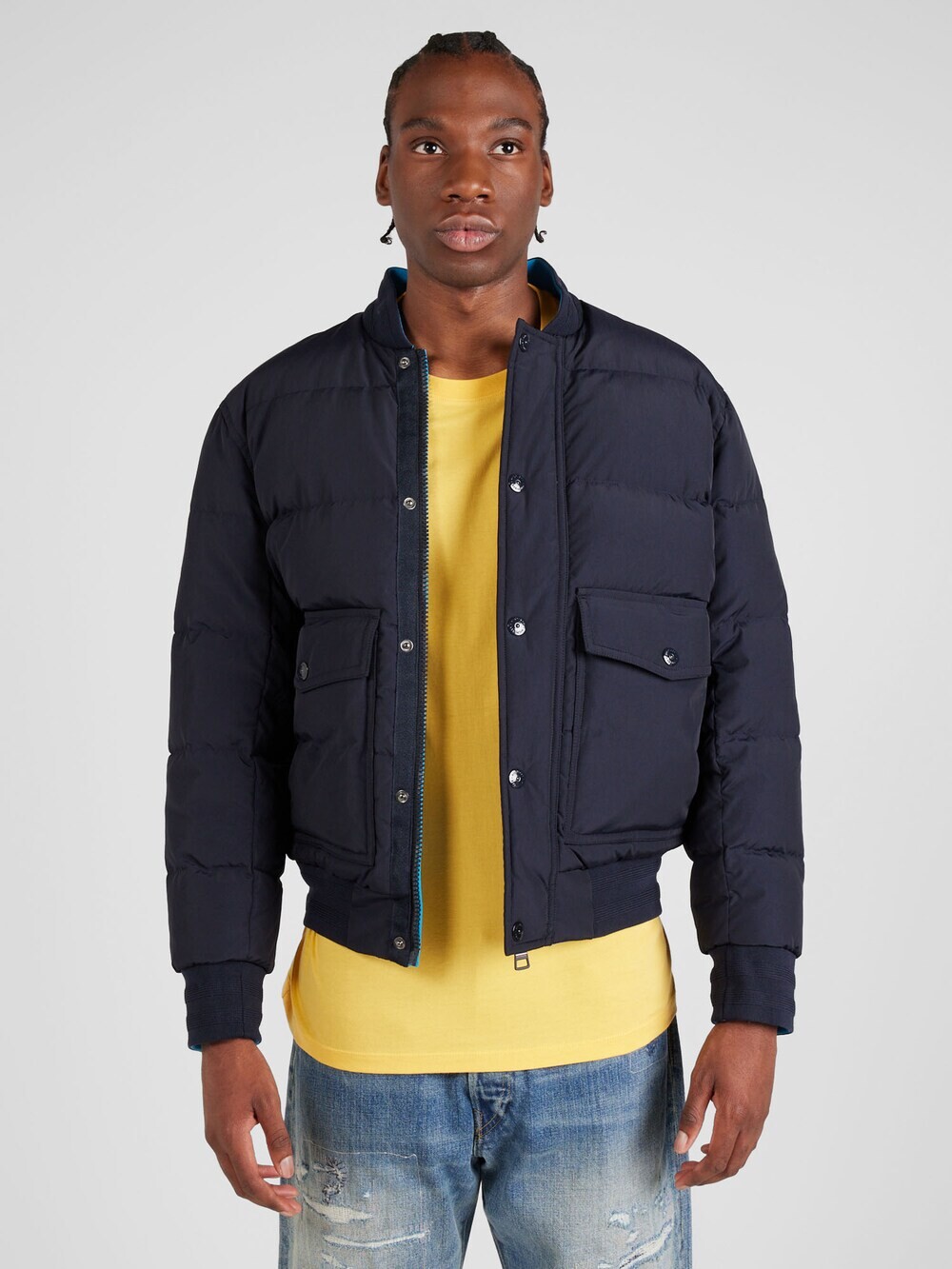 Межсезонная куртка Tommy Hilfiger Rockie, темно-синий — фото 2