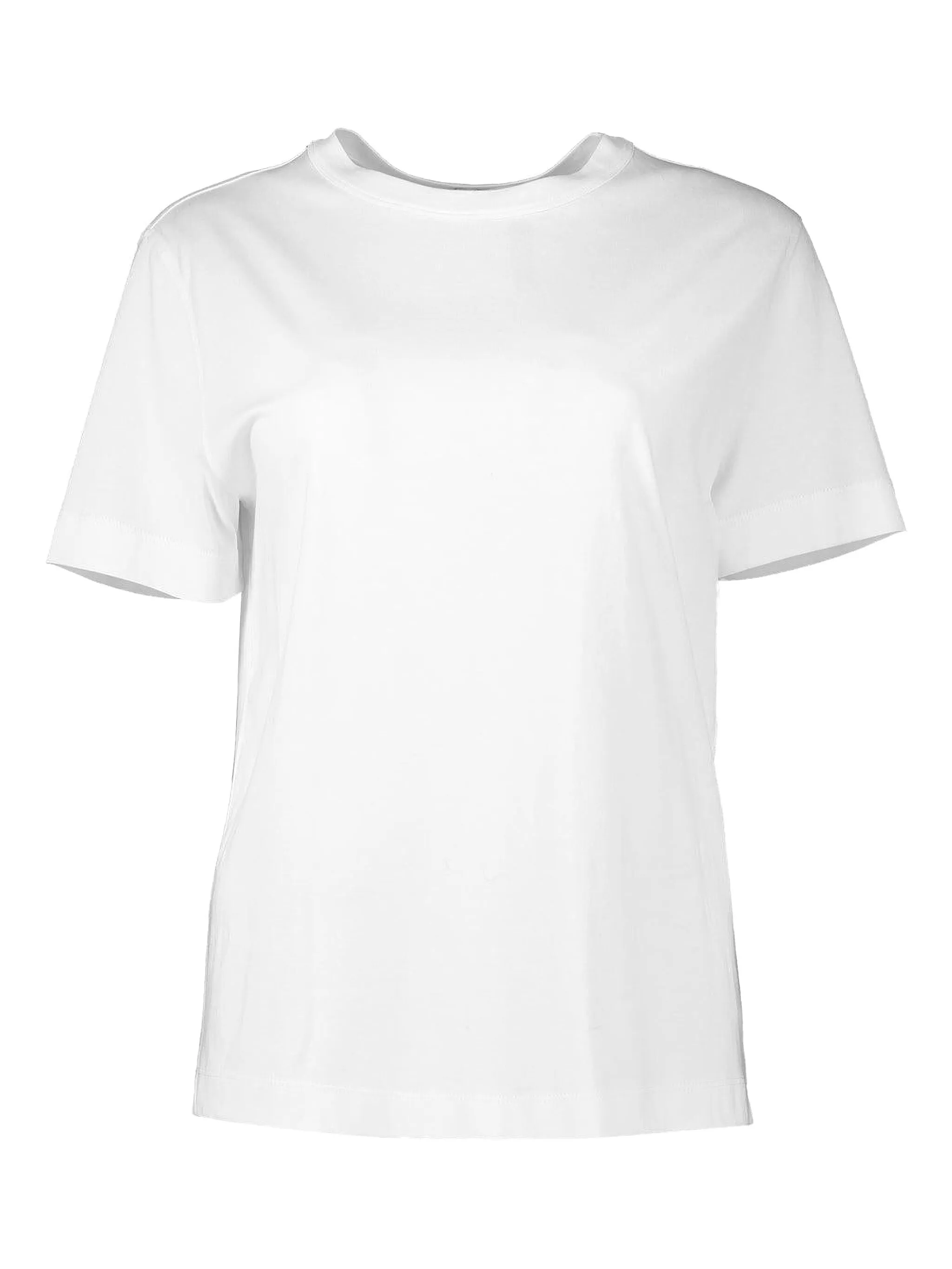 

Хлопчатобумажная футболка с отделкой Monili Brunello Cucinelli, белый