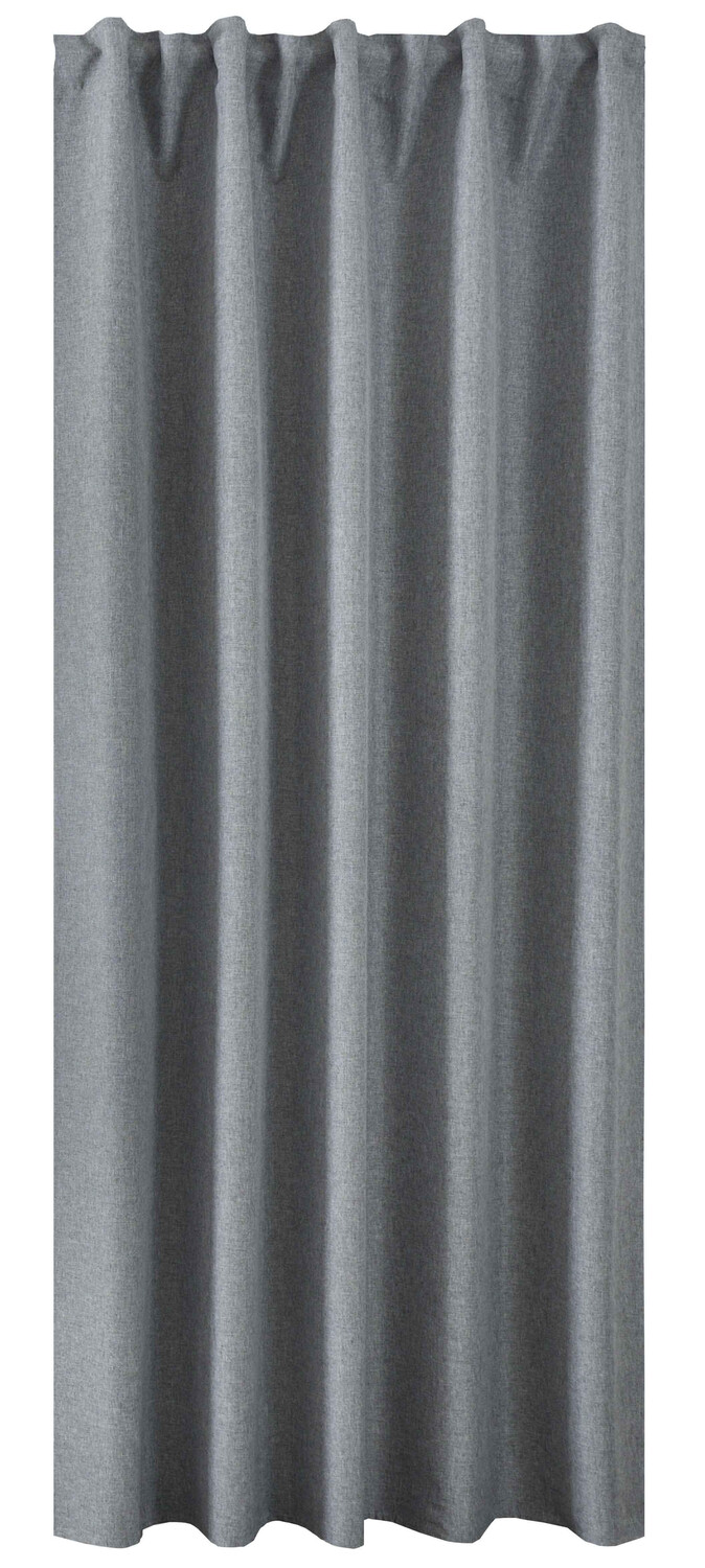 

Шторы curtain boston dark вxш Gardinenbox, серый