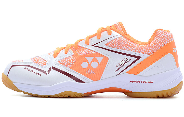 

Кроссовки YONEX Badminton Shoes Unisex Low-top White/Orange