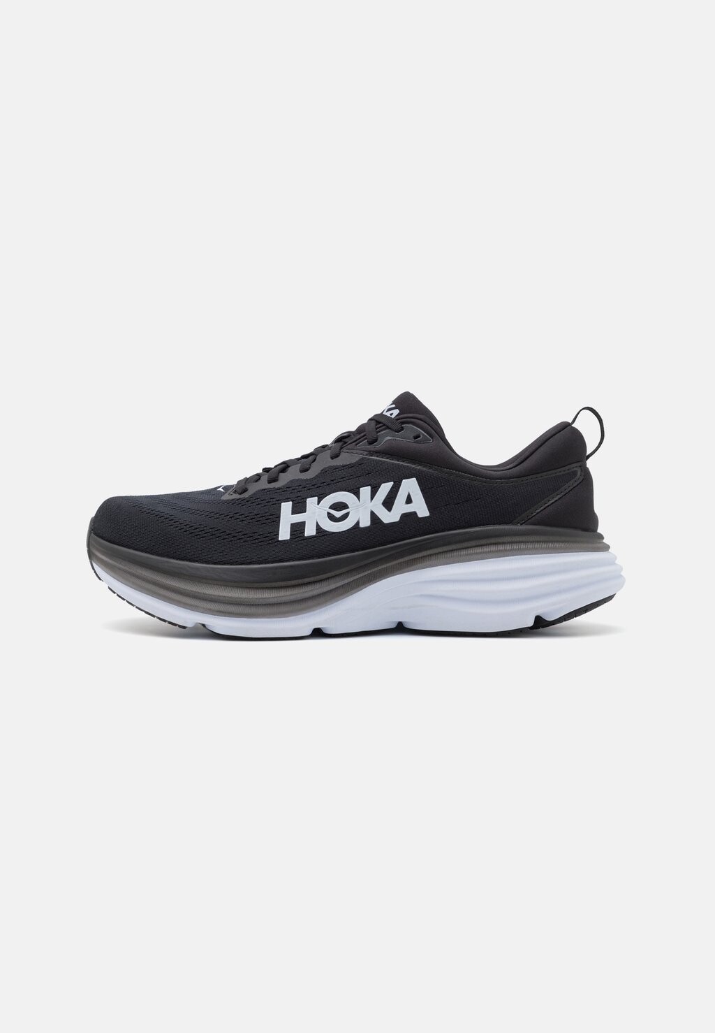 

Нейтральные кроссовки Bondi 8 HOKA, цвет black/white, Черный, Нейтральные кроссовки Bondi 8 HOKA, цвет black/white