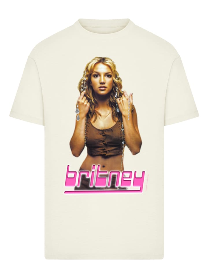

Футболка Бритни Спирс песочного цвета F4NT4STIC, Бежевый, Футболка Бритни Спирс песочного цвета F4NT4STIC