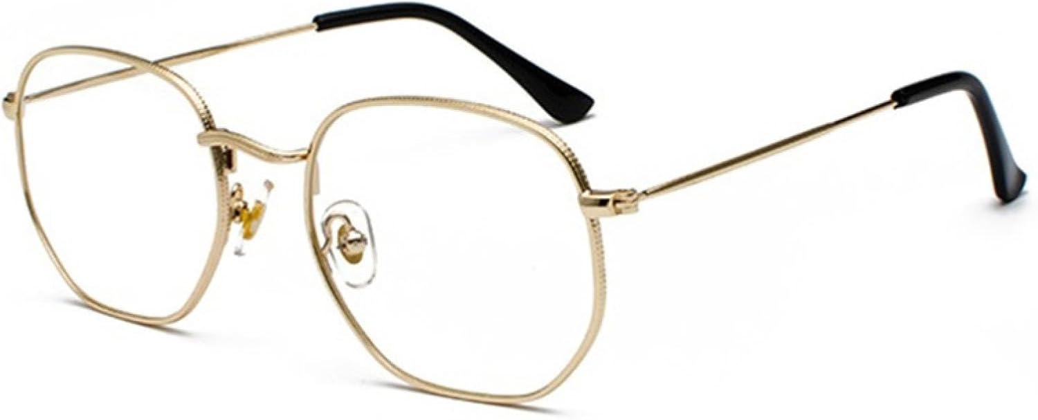 

Солнцезащитные очки с защитой UV400 | Металлическая оправа, линзы конфетного цвета | Для женщин и мужчин, для занятий спортом на открытом воздухе и вождения DSVIGF, C11 Gold Clear