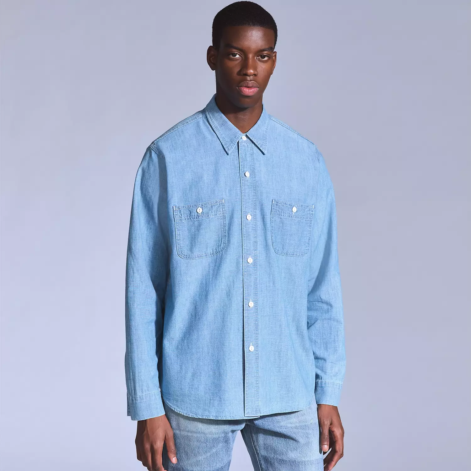 

Рабочая рубашка Levi's, цвет Light Chambray - Light Wash
