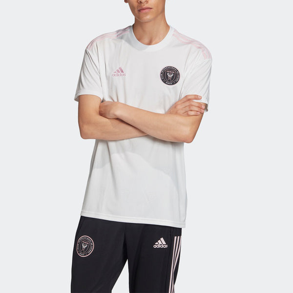 Футболка imcf home h jsy soccer/football sports round neck short sleeve white Adidas, белый — фото 2