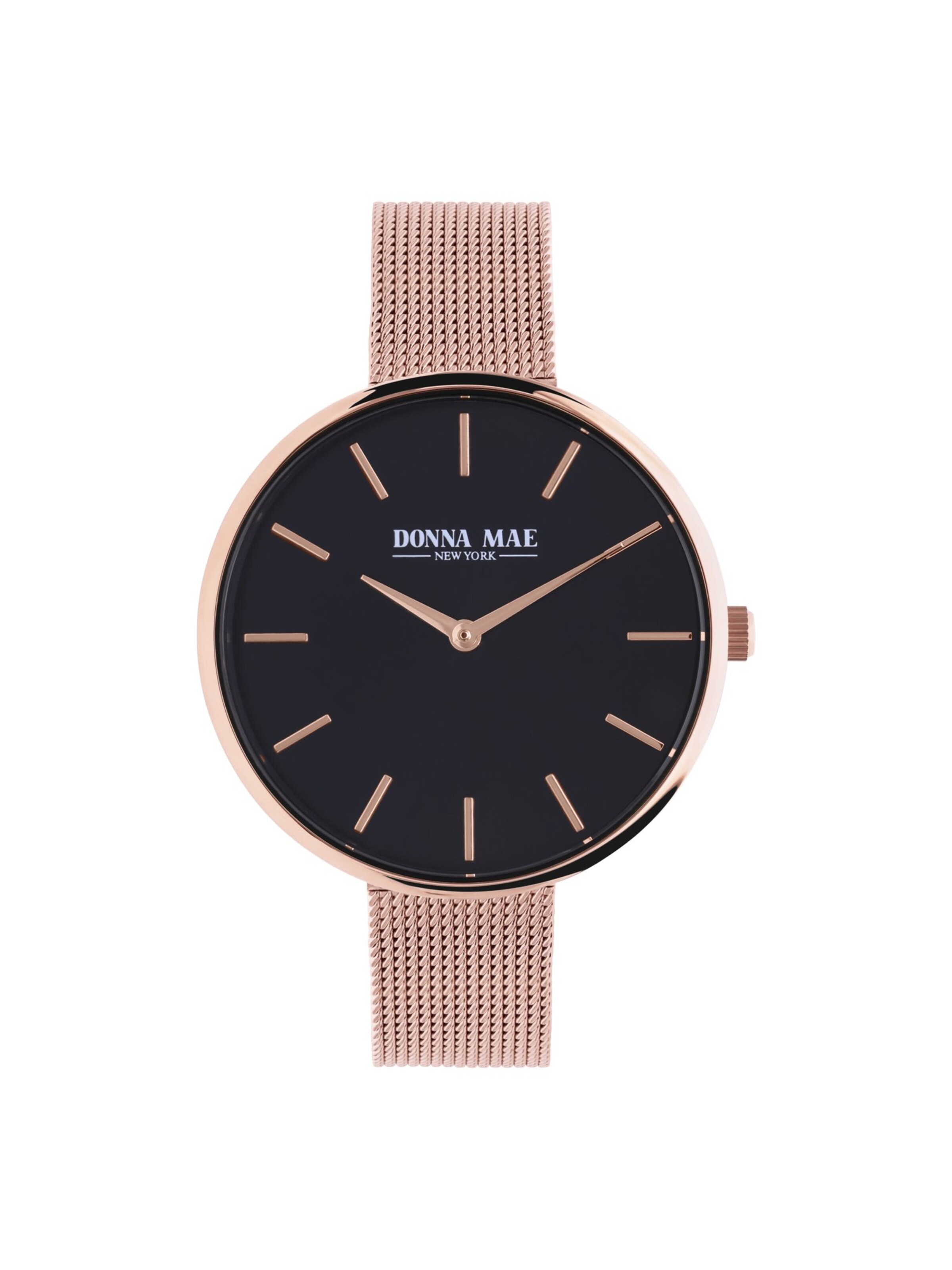 

Lucardi Часы 'Masche' с аналоговым циферблатом в розовом золоте