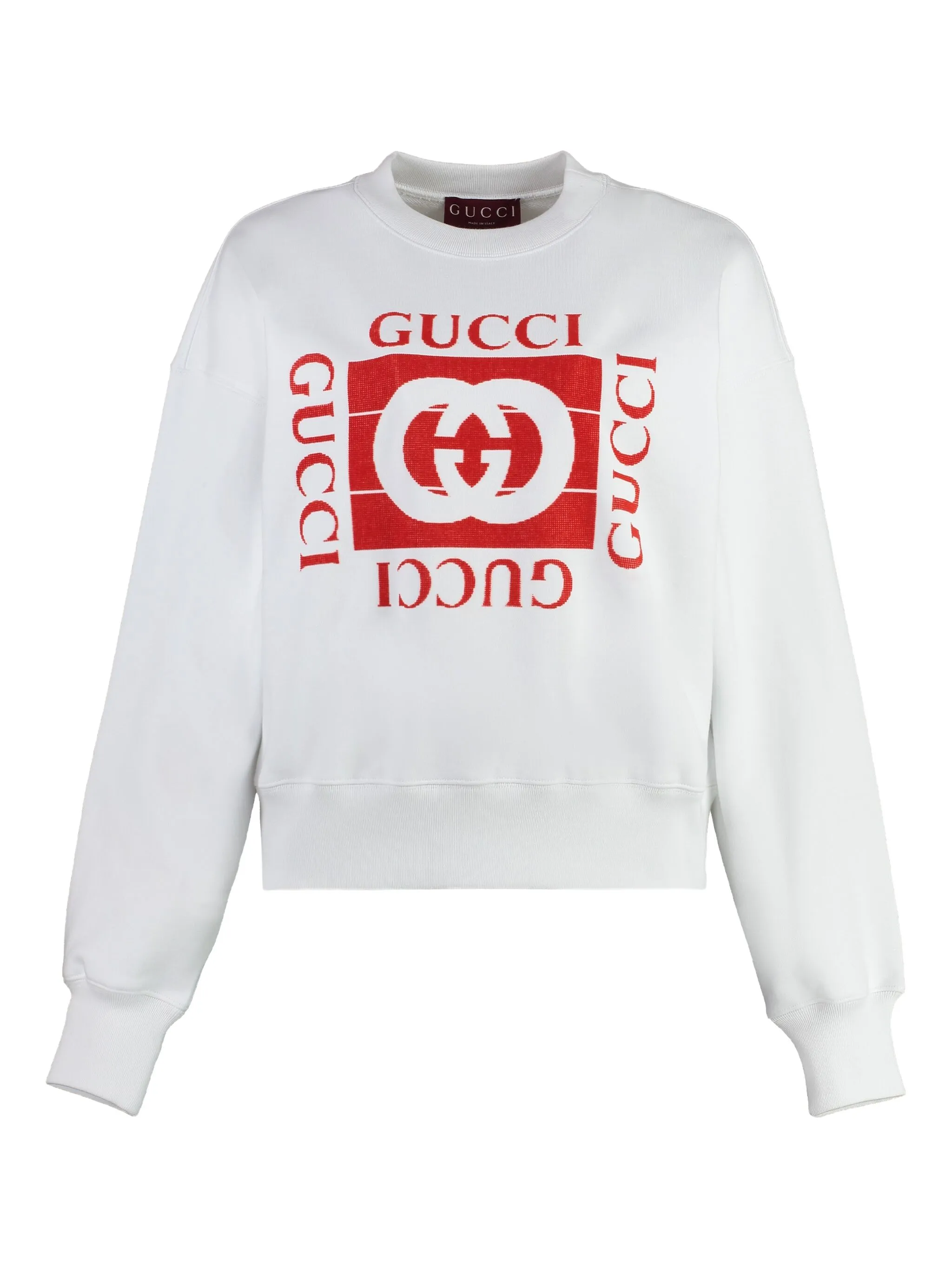 

Толстовка с логотипом Gucci, белый