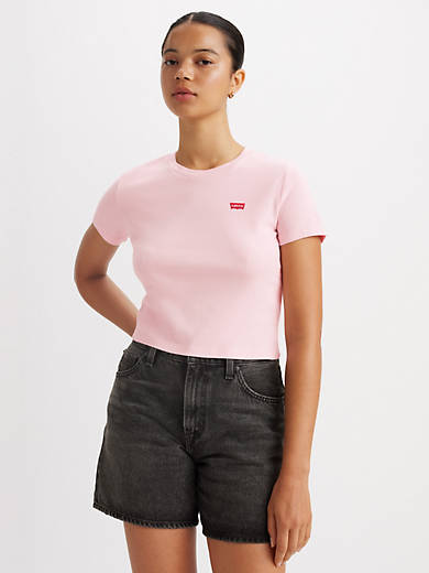

Базовая спортивная футболка Levi's, цвет Potpourri - Pink