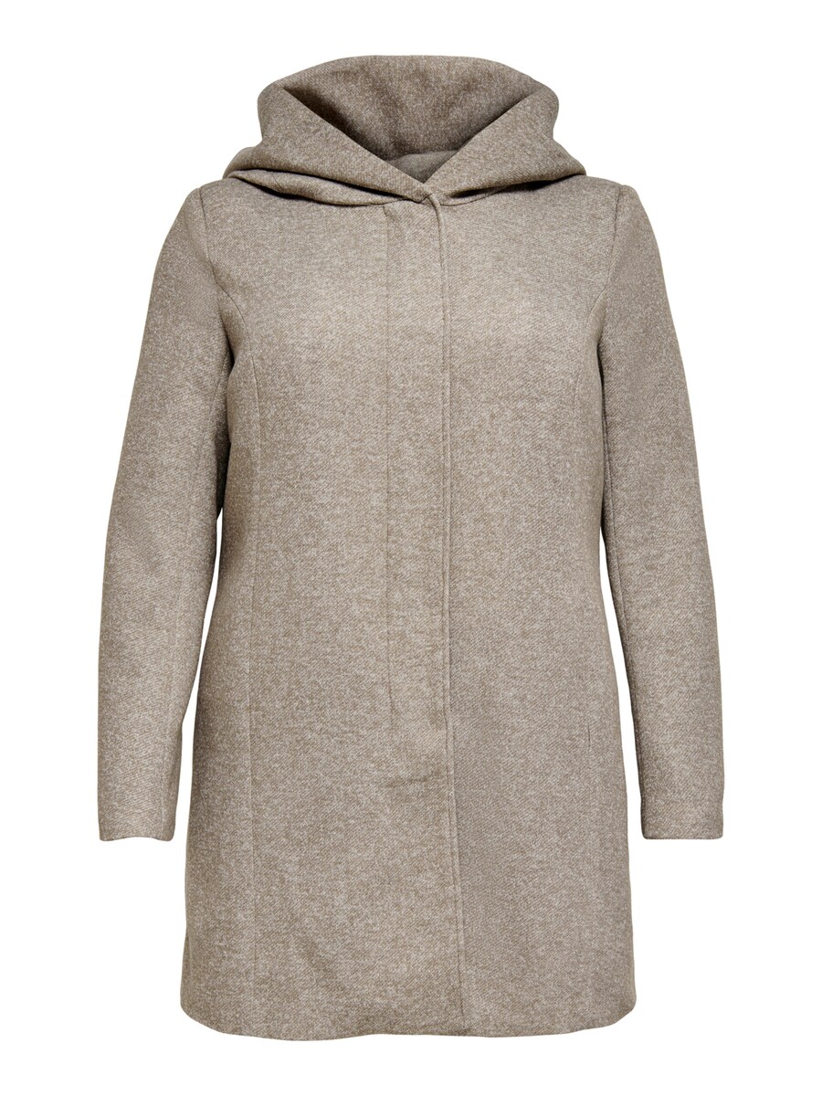 

Короткое пальто ONLY Carmakoma Winter Coat Sedona, пятнистый бежевый