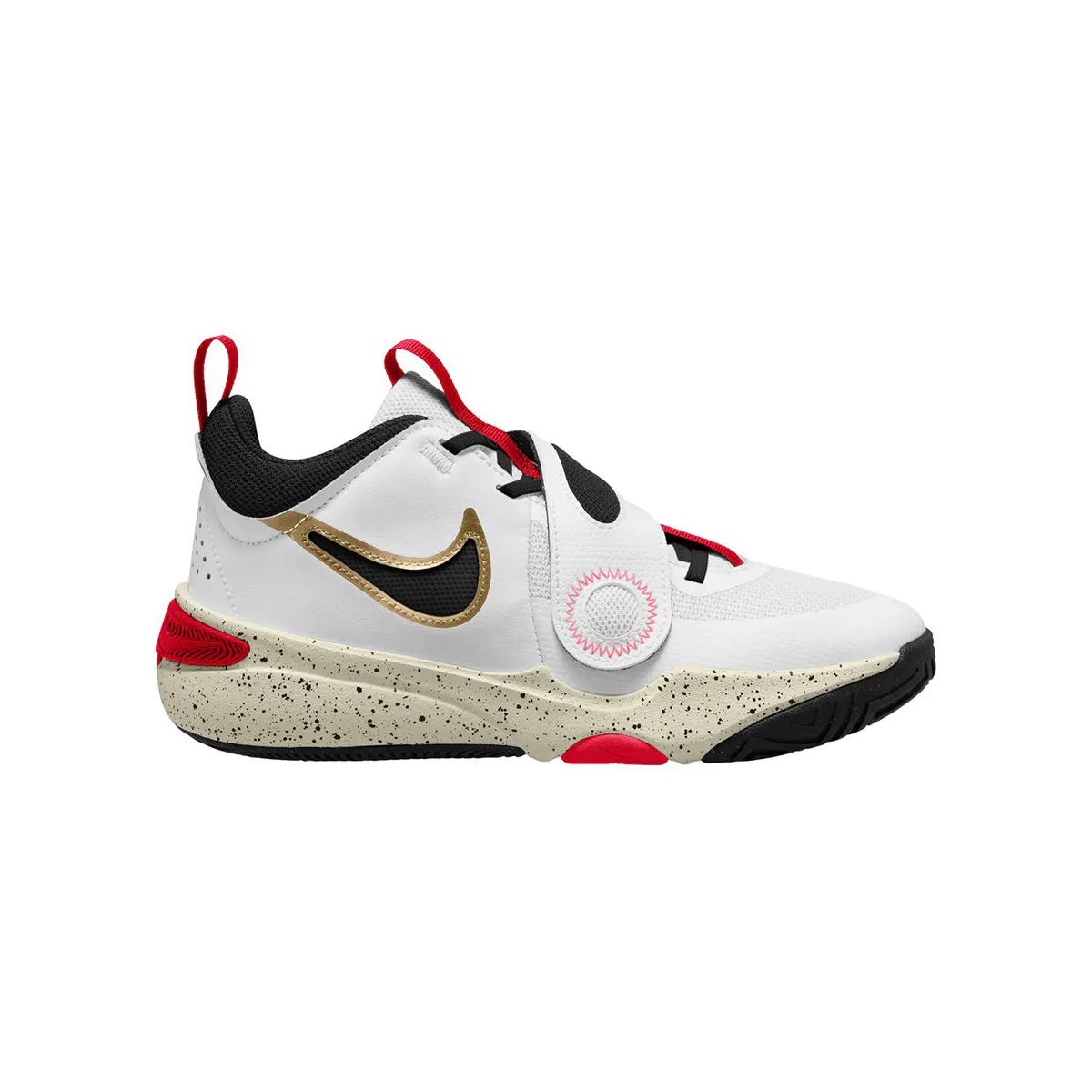 

Team Hustle D 11 Nike Детская баскетбольная обувь, белый