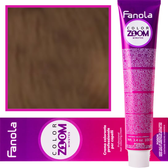 

Краска Fanola Color Zoom Светло-каштановый 100 мл