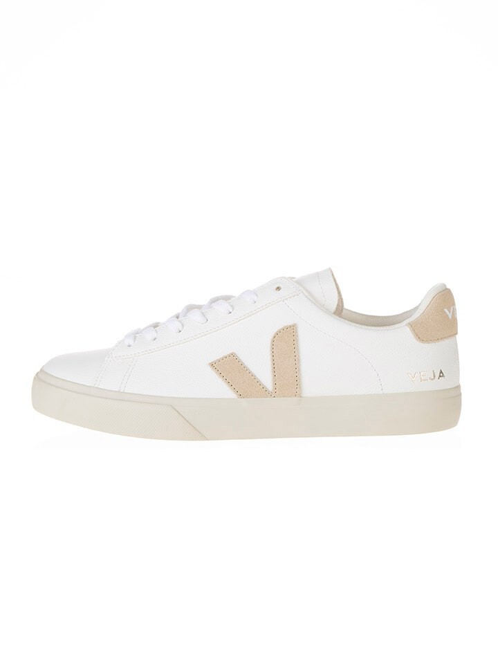 

Низкие кроссовки Veja Leder Campo, цвет weiß/beige, Белый, Низкие кроссовки Veja Leder Campo, цвет weiß/beige