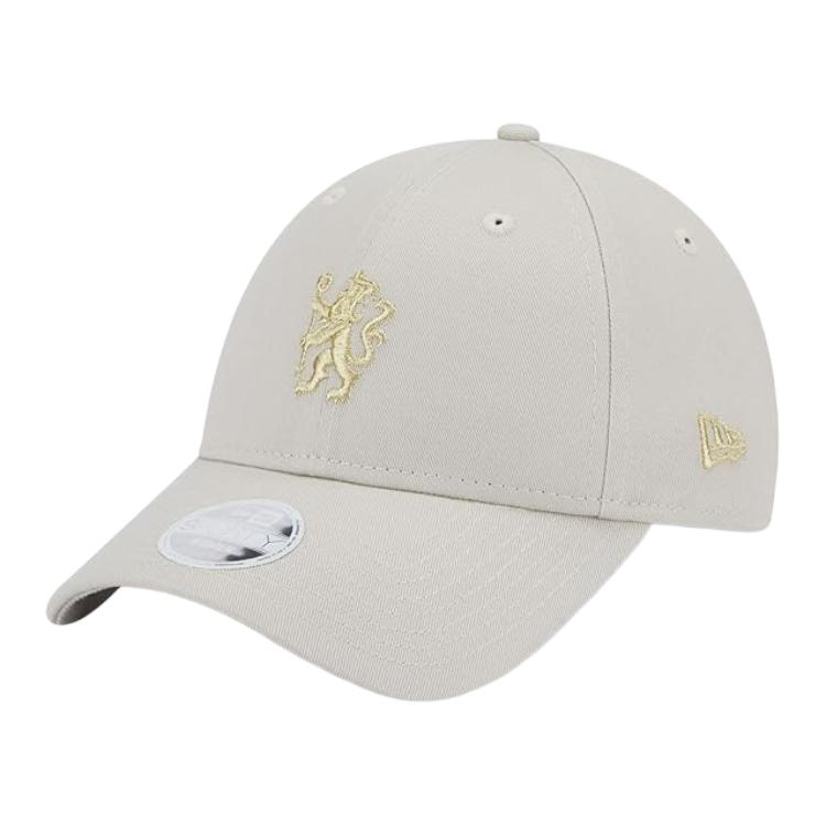 

New Era Хлопковая бейсболка женская серая, Gray