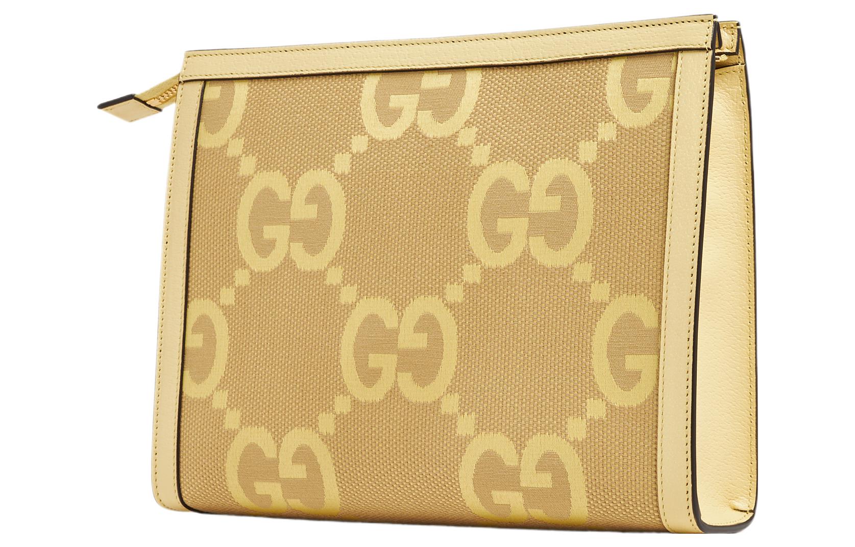 Женский клатч Gucci Ophidia из канваса с кожаными деталями — фото 3