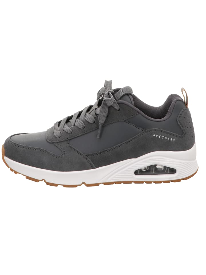 Кроссовки на шнуровке Skechers Schnürschuhe Uno Starce, серый — фото 2