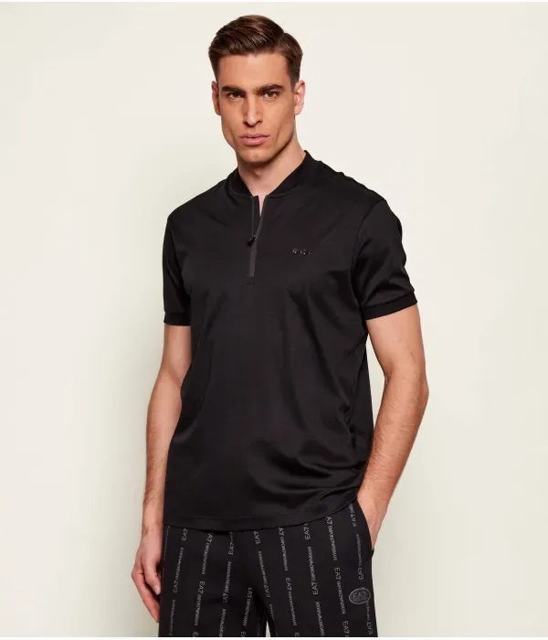 Футболка PL_Unity Pariq regular fit Boss Green, черный