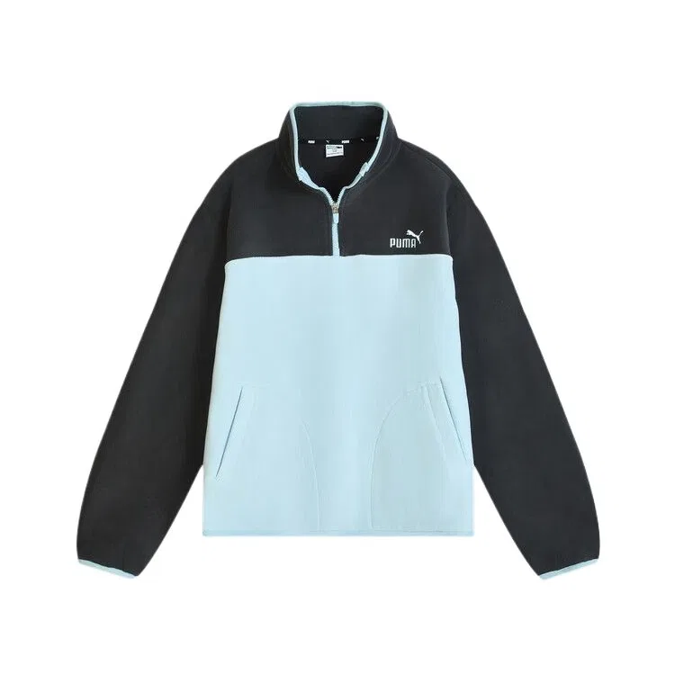Детская флисовая куртка PUMA синяя