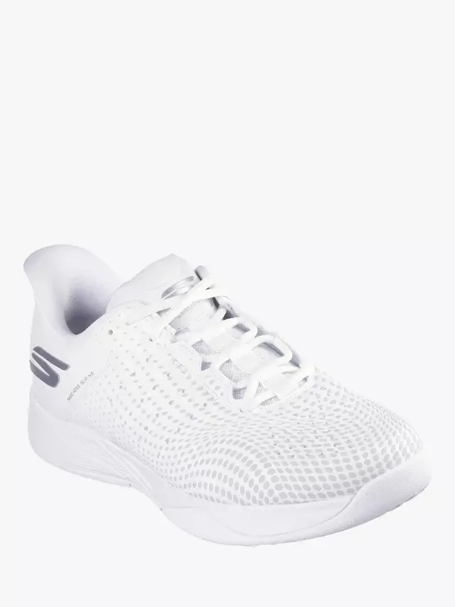 Кроссовки Viper Court Reload с удобной посадкой, обеспечивающие свободу рук и комфорт Skechers, White — фото 2