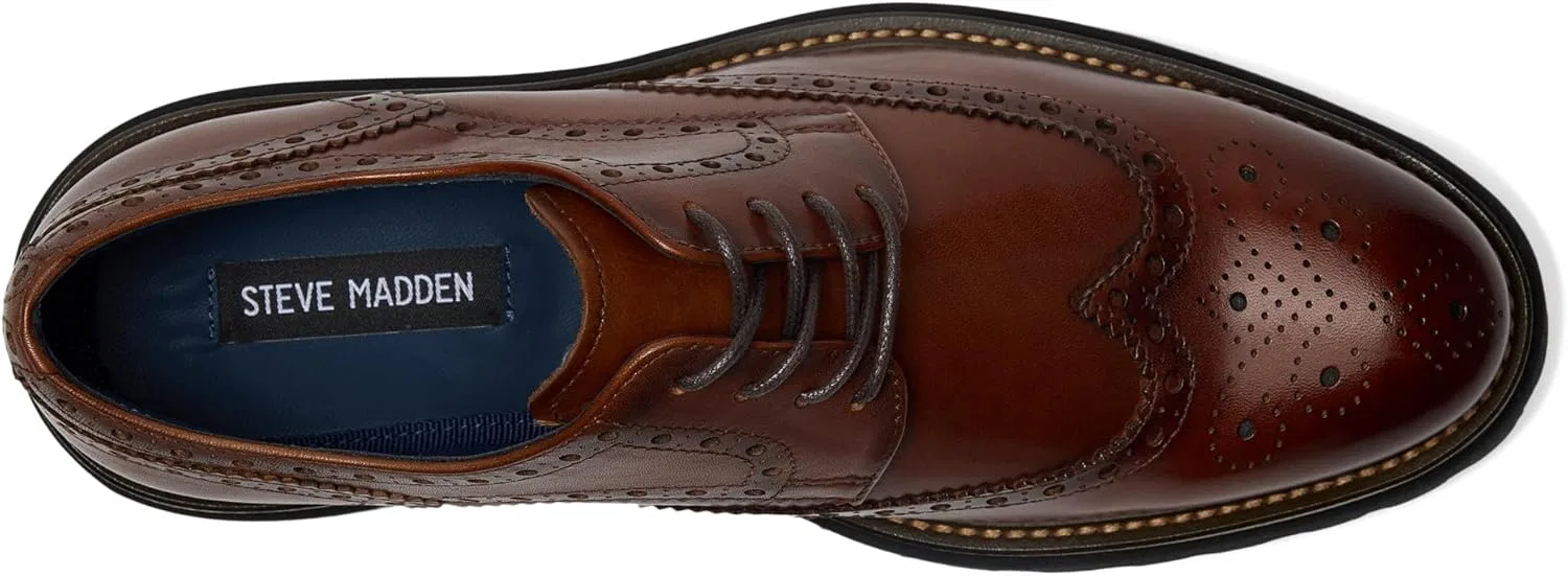 Мужские оксфорды Steve Madden Kasaan, Light Brown — фото 4