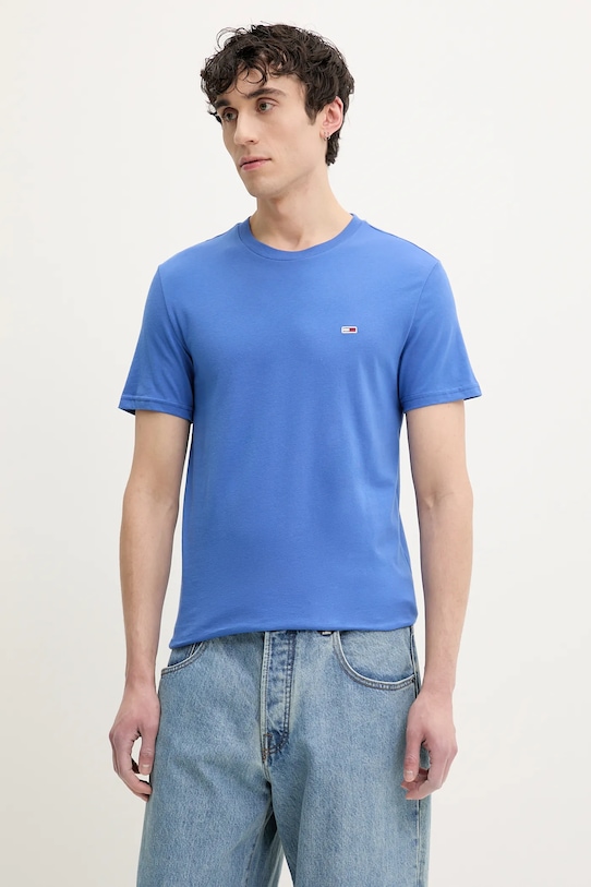 

Хлопковая футболка 2 шт Tommy Jeans, фиолетовый