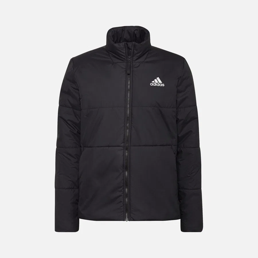 Утепленная куртка Sportswear BSC 3-Stripes Insulated Full-Zip adidas, Черный