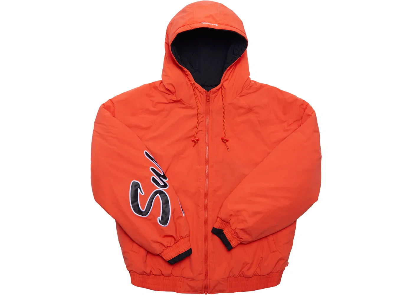 Мужская куртка с длинным рукавом Supreme Sleeve Script Sideline Jacket, Orange