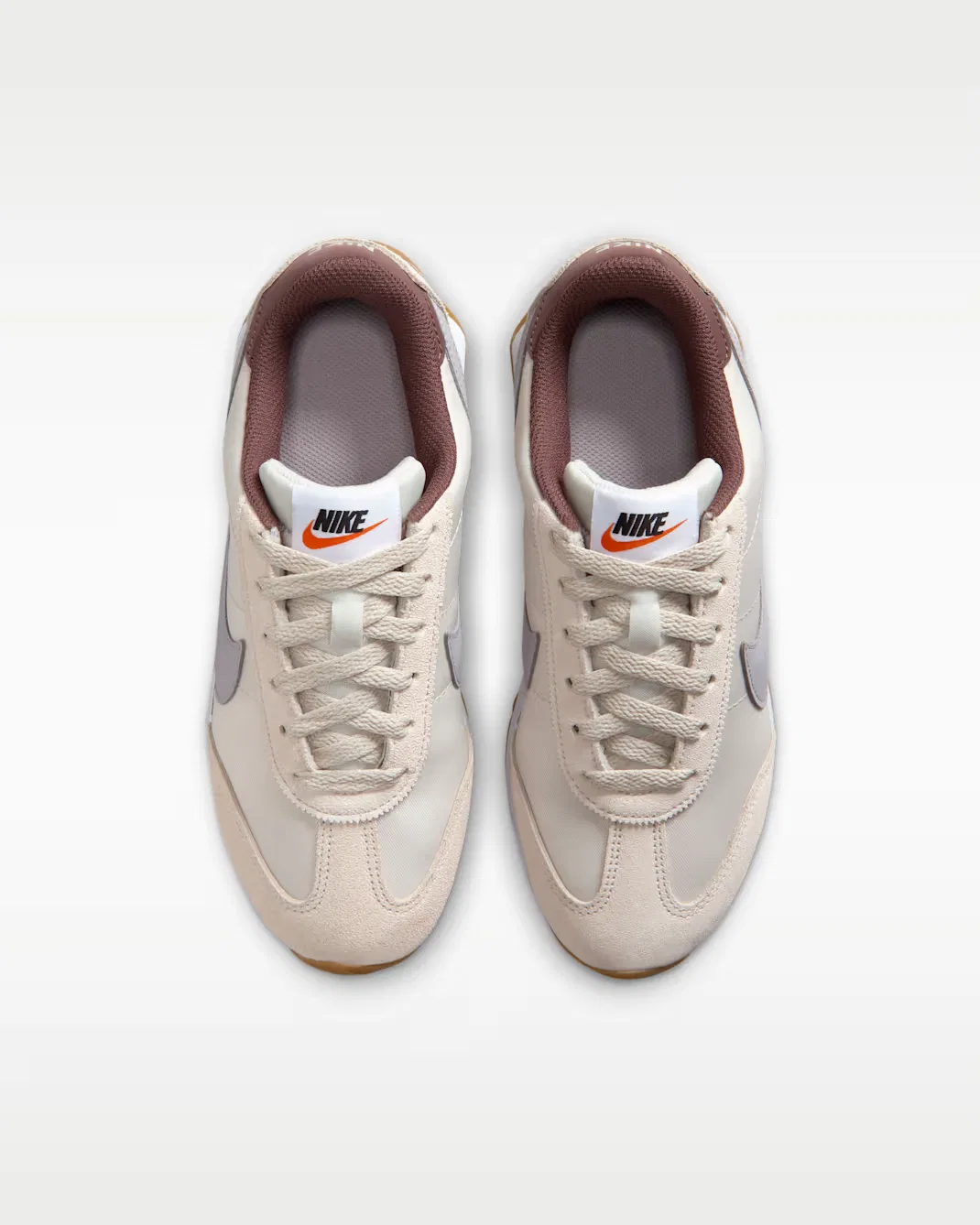 Кроссовки для детей постарше Nike Pacific, Light Orewood Brown/Tattoo/Safety Orange/Silver Lilac — фото 4