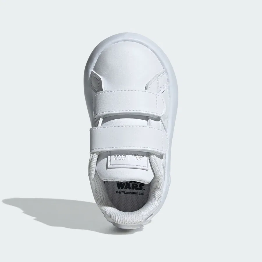 Кроссовки ADIDAS SPORTSWEAR 'Star Wars Grand Court' белого цвета — фото 3