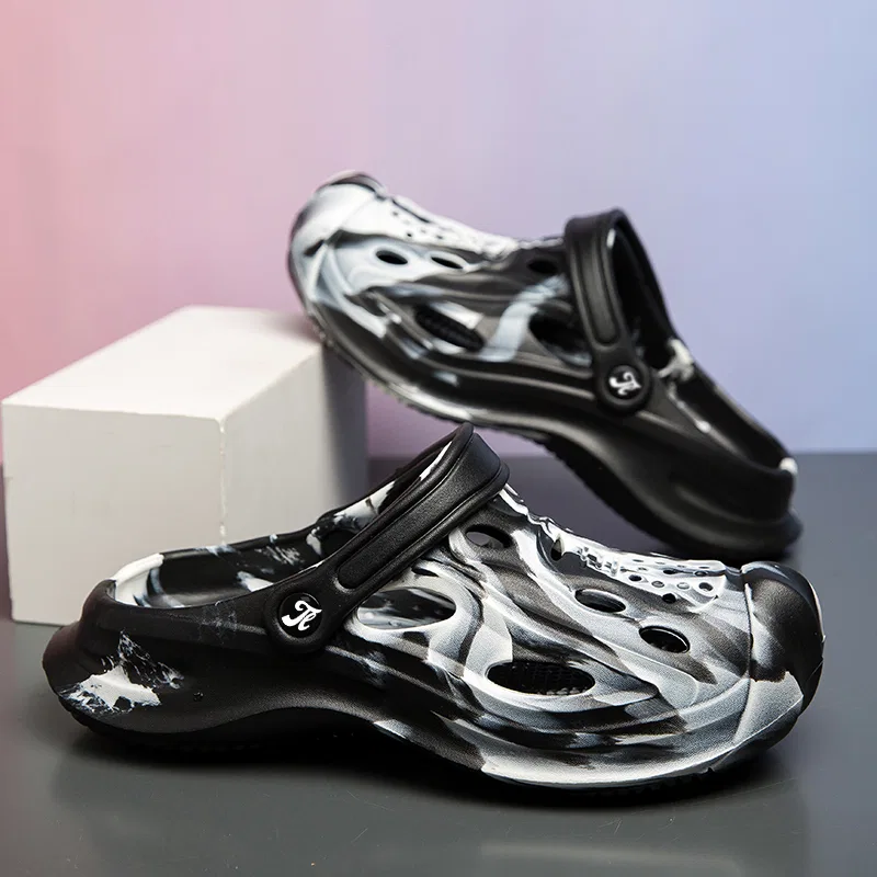 Детские клоги из ЭВА Tonlion, Коричневый — фото 4