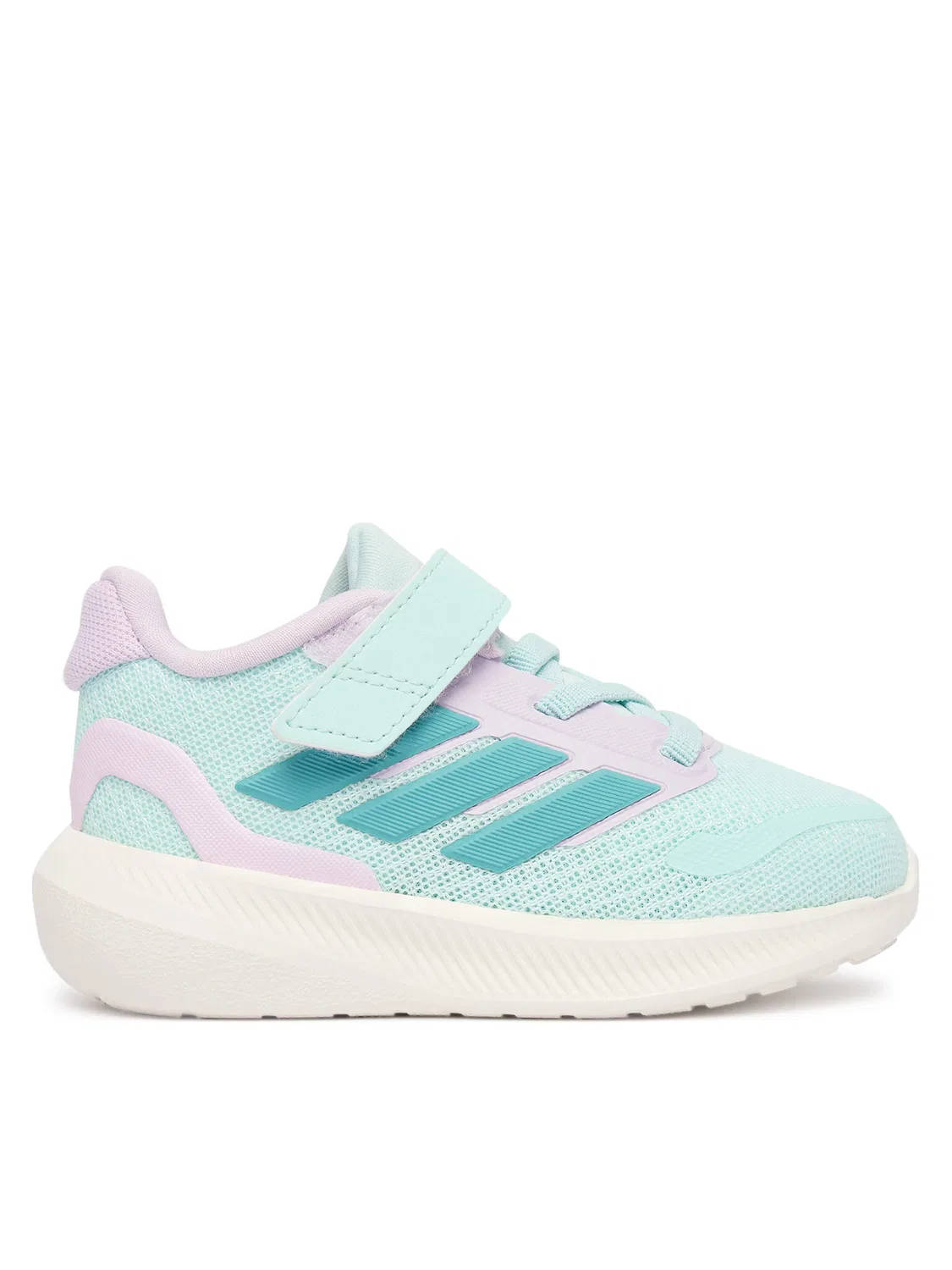 Кроссовки для девочки Runfalcon Adidas, зеленый