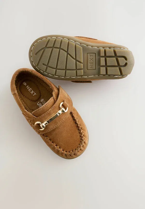Туфли кожаные Loafers Next Tan Brown, светло-коричневый — фото 2