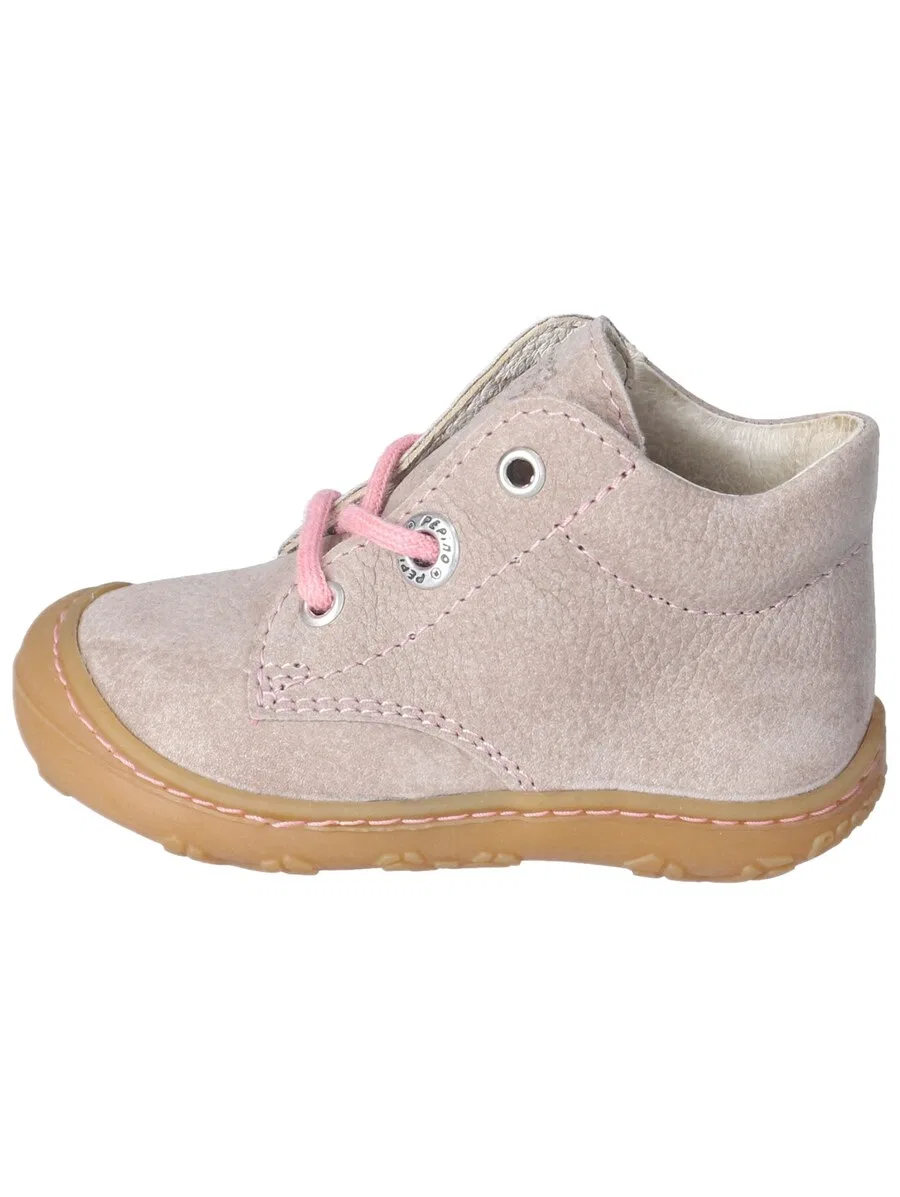 Детские кроссовки Pepino First-Step Shoes 'Cory' в розовом цвете — фото 2