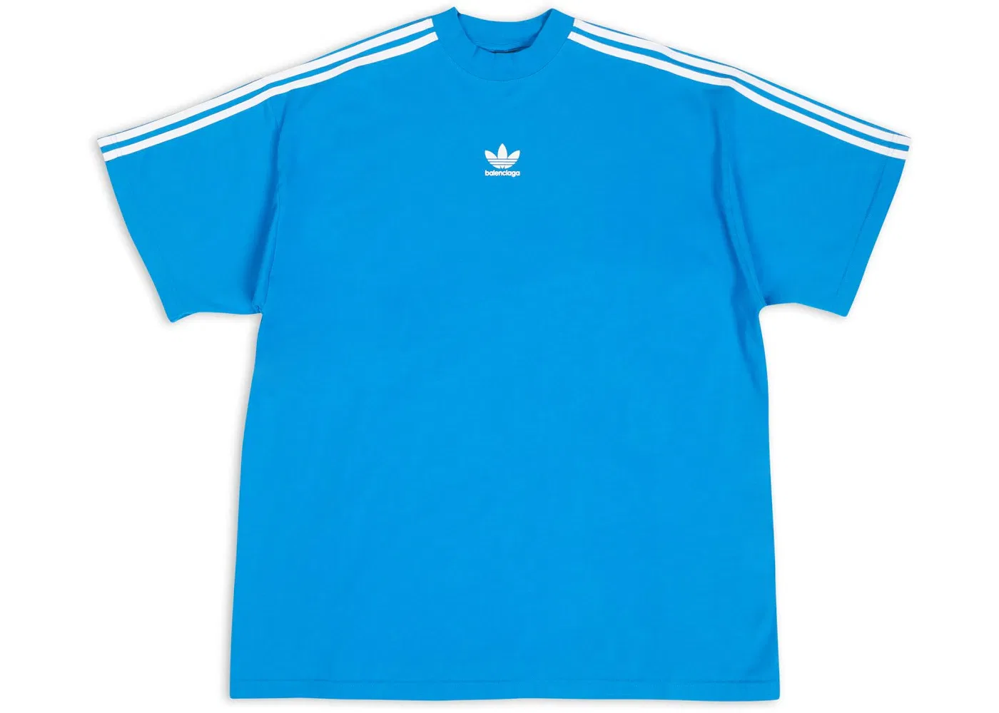 Мужская футболка оверсайз Oversized Balenciaga, Blue