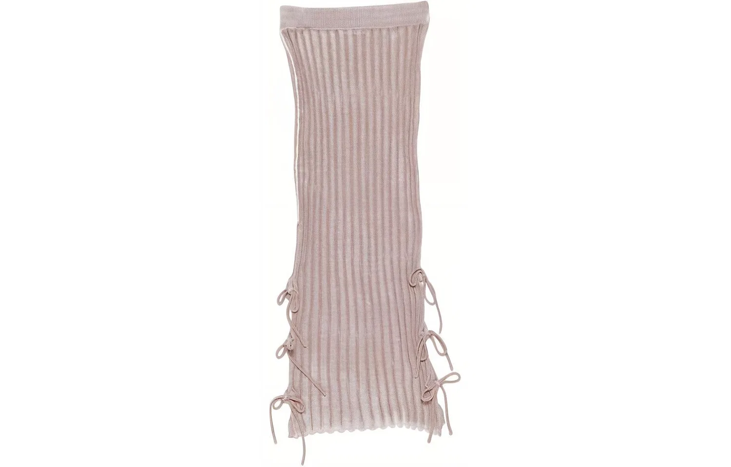 Длинная юбка трикотажная Acne Studios, Gray Pink