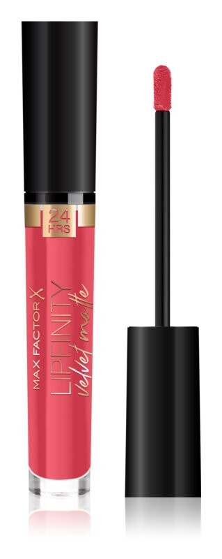 

Матовая помада Max Factor Lipfinity Velvet Matte, оттенок 025 Red Luxury 3,5 мл