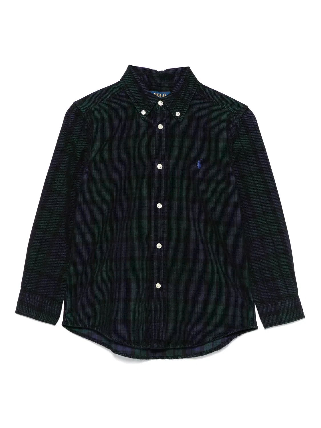 Polo Ralph Lauren Темно-синяя рубашка из вельвета
